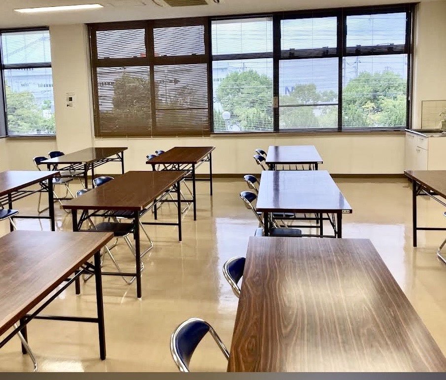 ひめじ灘教室として使っている2階の会議室